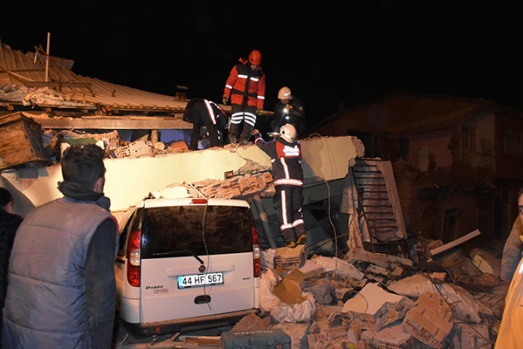 Elazığ'da deprem felaketi