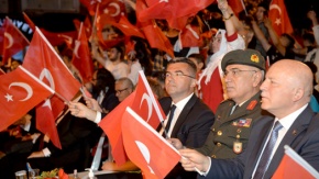 Erzurum, 15 Temmuz'da yine tek yürek oldu-2022