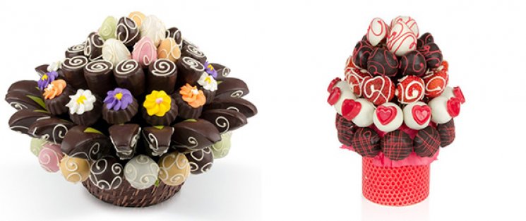 Çiçeklerin En Büyük Rakibi Çikolata Sepetleri!