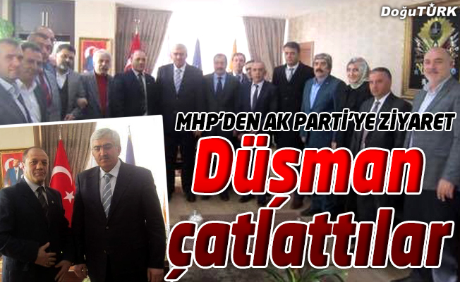 MHP'DEN AK PARTİ İL BAŞKANI ÖZ'E ZİYARET