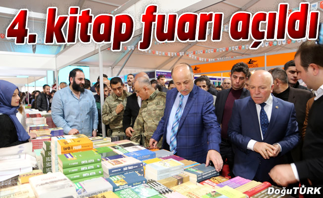 "4. Erzurum Kitap Fuarı" açıldı