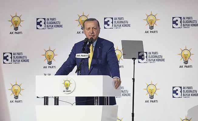 Erdoğan: Teşkilatlarımızda bir yapılanmanın adımlarını atacağız