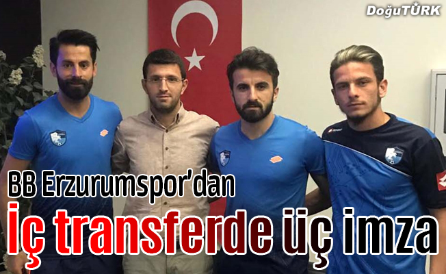 BB Erzurumspor 3 sporcusuyla sözleşme yeniledi