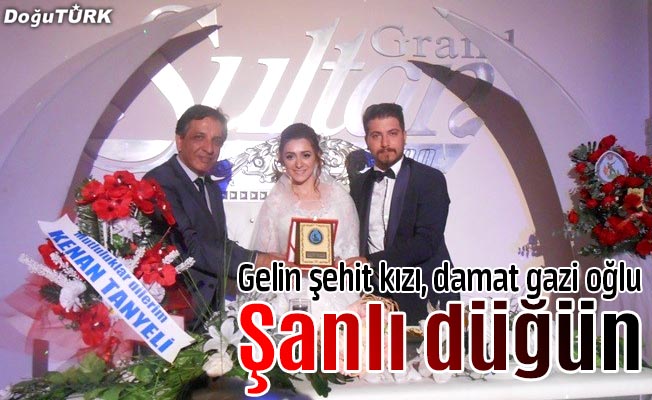 Erzurum’da şanlı düğün