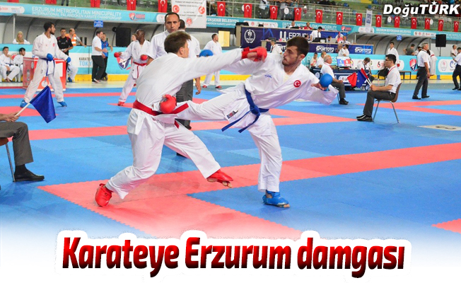 Karateye Erzurum damgası