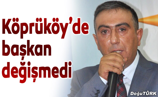 AK Parti Köprüköy İlçe kongresi yapıldı