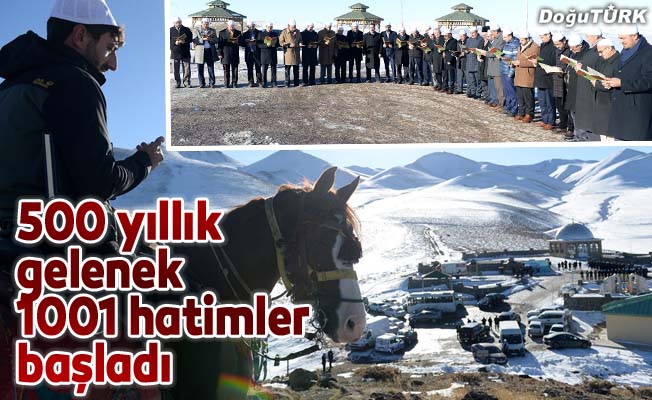 Erzurum'da '1001 Hatim' geleneği başladı