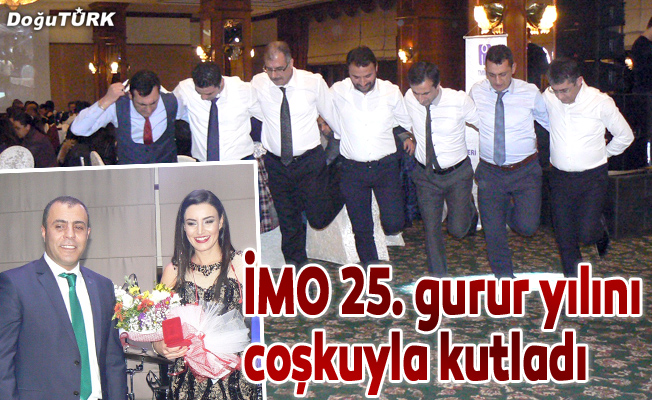 İMO Erzurum Şubesi 25’inci yılını kutladı