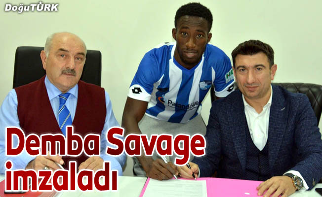BB Erzurumspor, Demba Savage ile iki yıllık sözleşme imzaladı