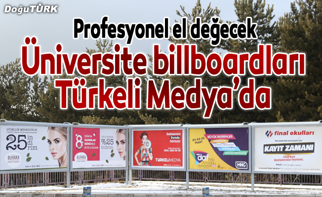 Üniversite Billboardları Türkeli Medya’da