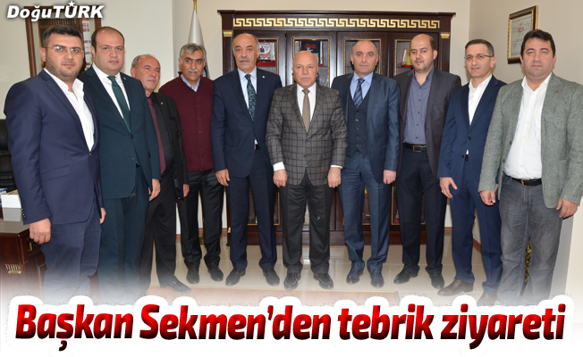 Başkan Sekmen’den ETSO yönetimine tebrik ziyareti