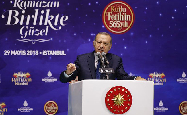 Erdoğan: ‘Zulüm 1453'te başladı' diye yazanları unutmadık