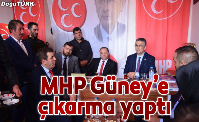 MHP Karayazı, Karaçoban ve Hınıs’a çıkarma yaptı