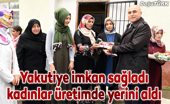 Yakutiye imkan sağladı, Dadaşköy kadınları üretimde yerini aldı