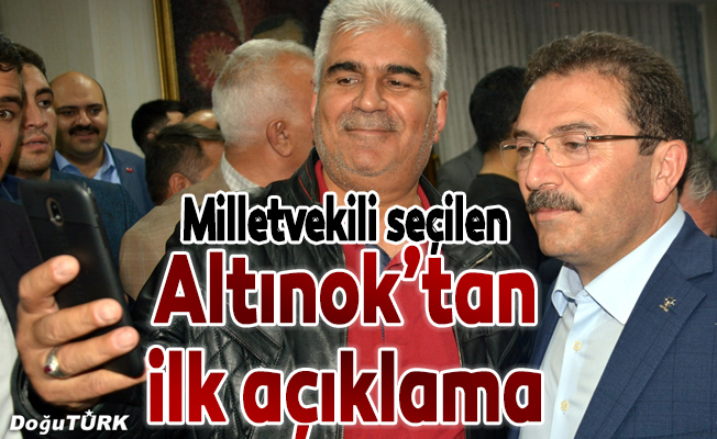 Altınok AK Parti'den milletvekili seçildi