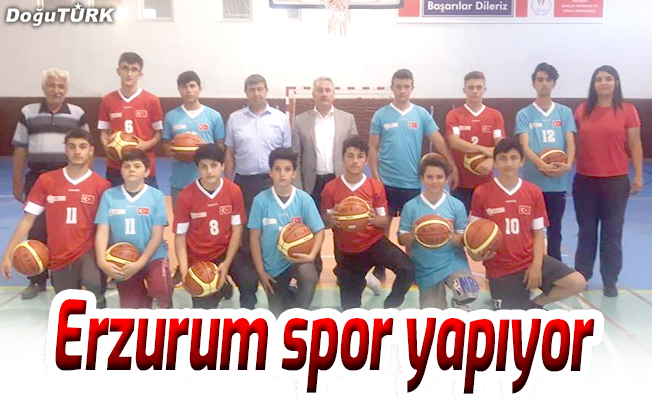 Erzurum spor yapıyor