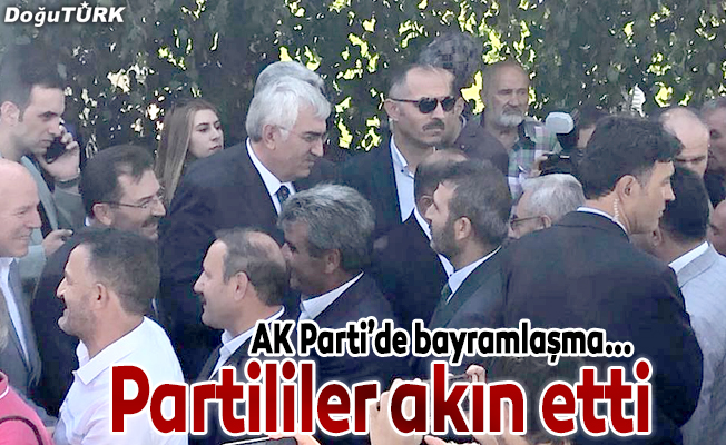 AK Parti Erzurum İl Başkanlığı'ndan bayramlaşma programı