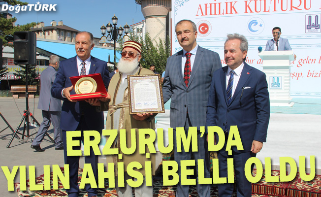 Erzurum’da yılın ahisi Zihni Karslıoğlu oldu