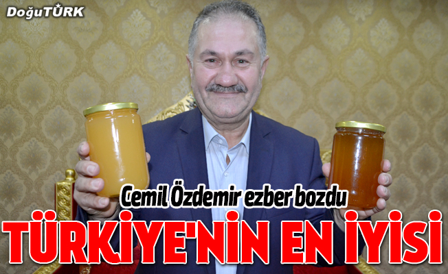 Cemil Özdemir: Türkiye’nin en iyi balı Erzurum’da