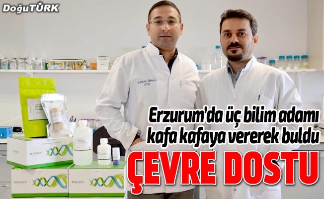 Türk bilim adamlarından "çevre dostu" laboratuvar ürünleri