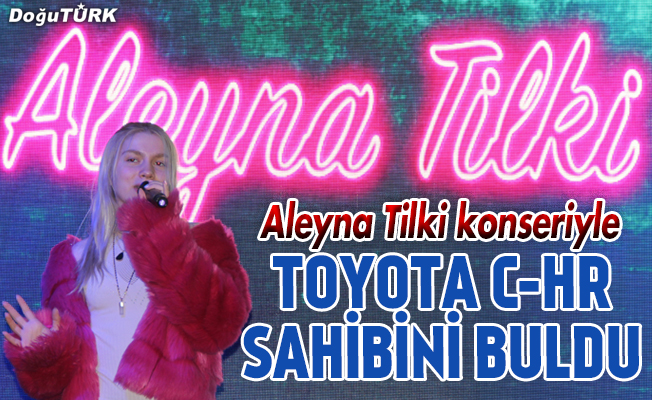 Forum Erzurum’un araç çekilişine Aleyna Tilki damgasını vurdu