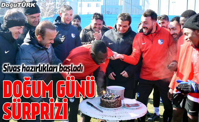 Erzurumspor, Sivasspor maçı hazırlıklarına başladı