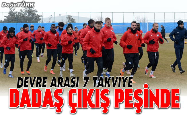 Erzurumspor yeni transferleriyle çıkış peşinde