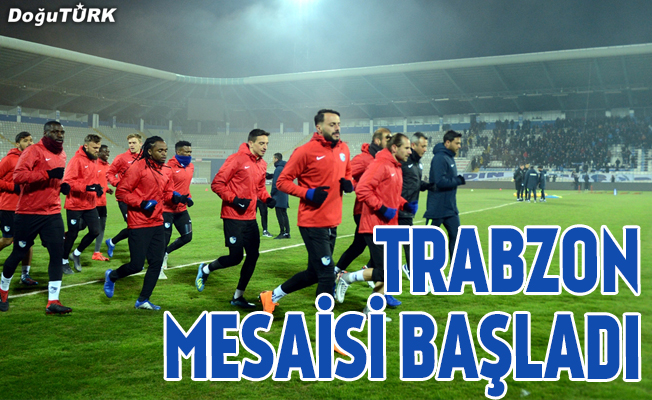 Erzurumspor, Trabzonspor maçı hazırlıklarına başladı