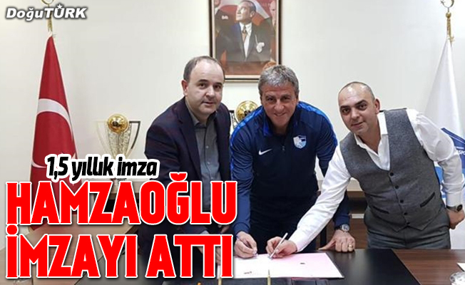 Hamzaoğlu sözleşmeyi imzaladı