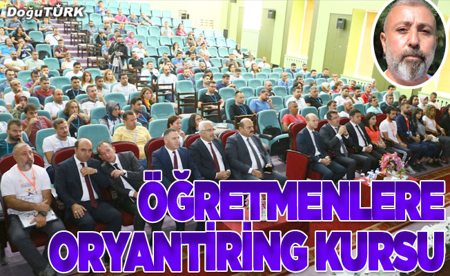 Erzurum'da öğretmenler için oryantiring kursu açıldı