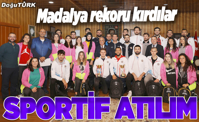 Atatürk Üniversitesinde sporda birincilik sevinci