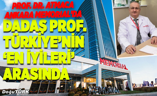 Erzurumlu Prof. Dr. Atmaca, Ankara MEMORIAL'da