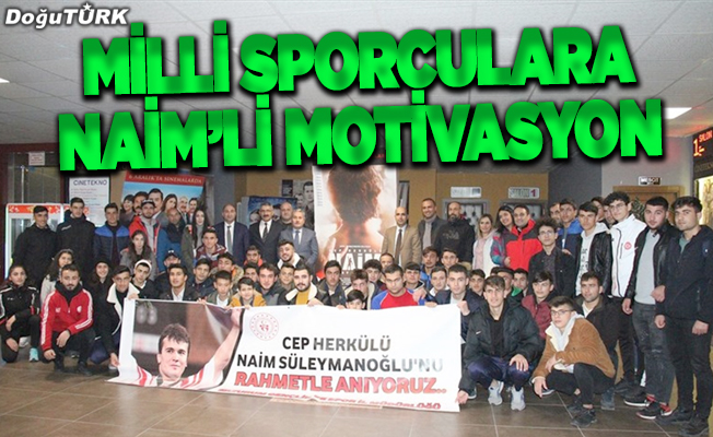 Milli sporculara "Cep Herkülü: Naim Süleymanoğlu" filmiyle motivasyon