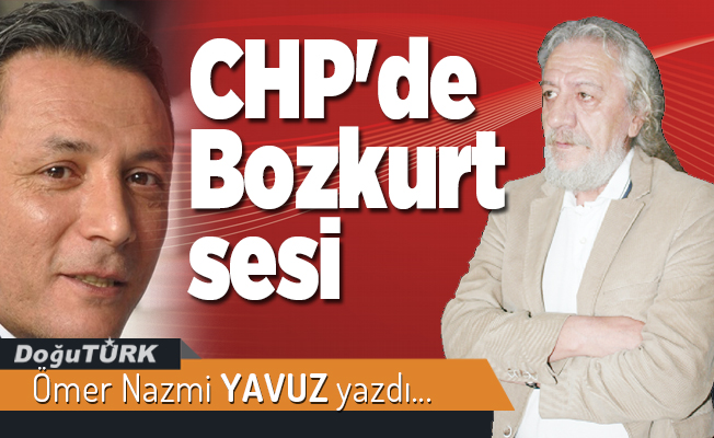 CHP'de Bozkurt sesi