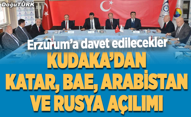 KUDAKA'nın 119. yönetim kurulu toplantısı Erzurum'da yapıldı