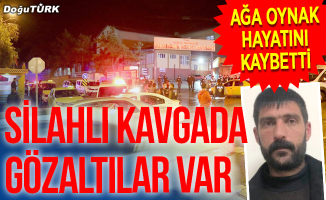 Erzurum’daki silahlı kavga: Gözaltılar var