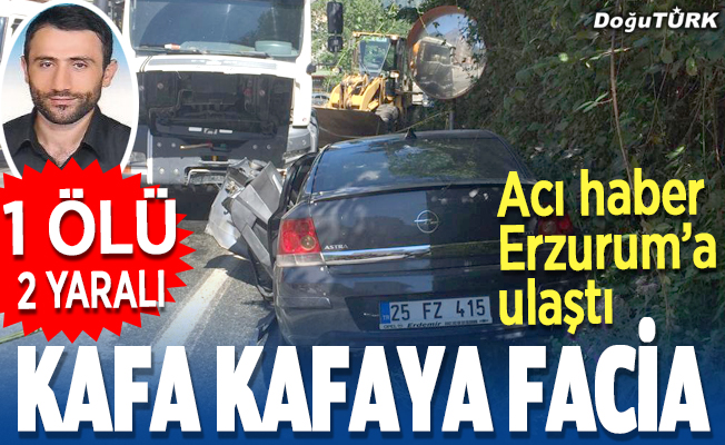 Acı haber Erzurum'a ulaştı; Genç imam feci kazada öldü