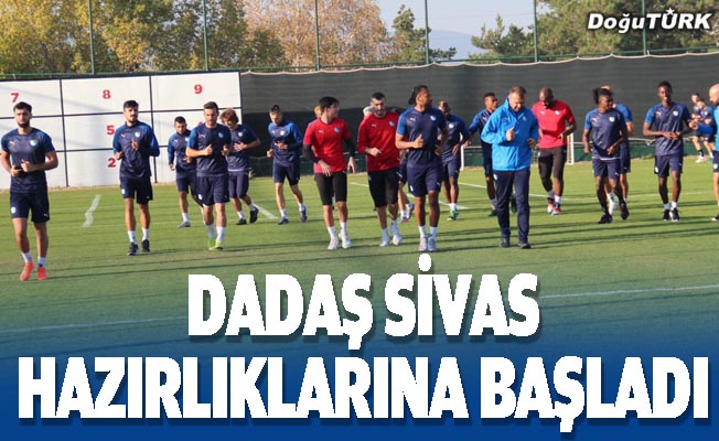Erzurumspor Sivasspor maçı hazırlıklarını sürdürdü