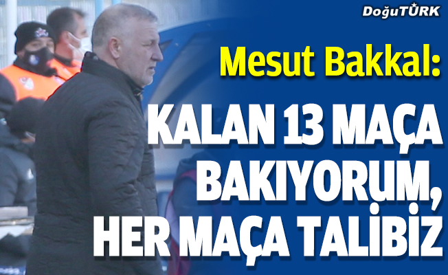 BB Erzurumspor-Fatih Karagümrük maçının ardından konuştular
