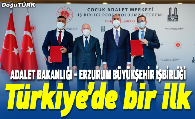 Türkiye’de bir ilk: Adalet Bakanlığı- Büyükşehir İşbirliği…