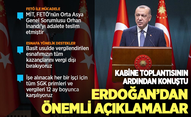 Cumhurbaşkanı Erdoğan: Emeklilerimizin aylıkları ile bayram ikramiyelerini Kurban Bayramı öncesinde ödeyeceğiz