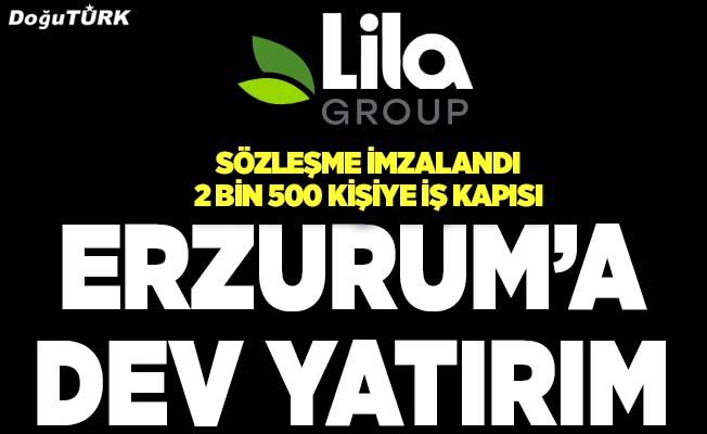 Erzurum’a dev yatırım; Özel sektörün Doğu’daki en büyük yatırımı olacak