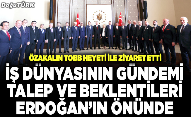 Erdoğan’a ‘Erzurum’ sunumu