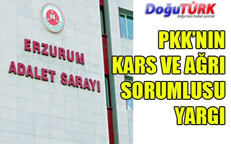 PKK’NIN KARS VE AĞRI SORUMLUSU YARGI ÖNÜNDE