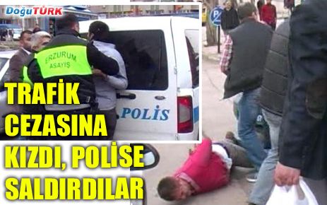 POLİSE MUKAVEMETTEN 4 KİŞİ GÖZALTINA ALINDI