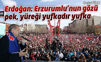 Erdoğan Erzurumlularla buluştu