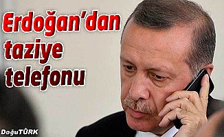 Erdoğan, Erkal'ın eşini aradı