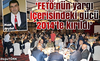 "FETÖ'nün yargı içerisindeki gücü 2014'te kırıldı"