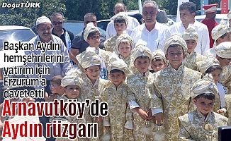 Başkan Aydın, toplu sünnet şöleninde