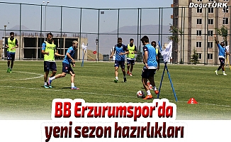 BB Erzurumspor'da yeni sezon hazırlıkları